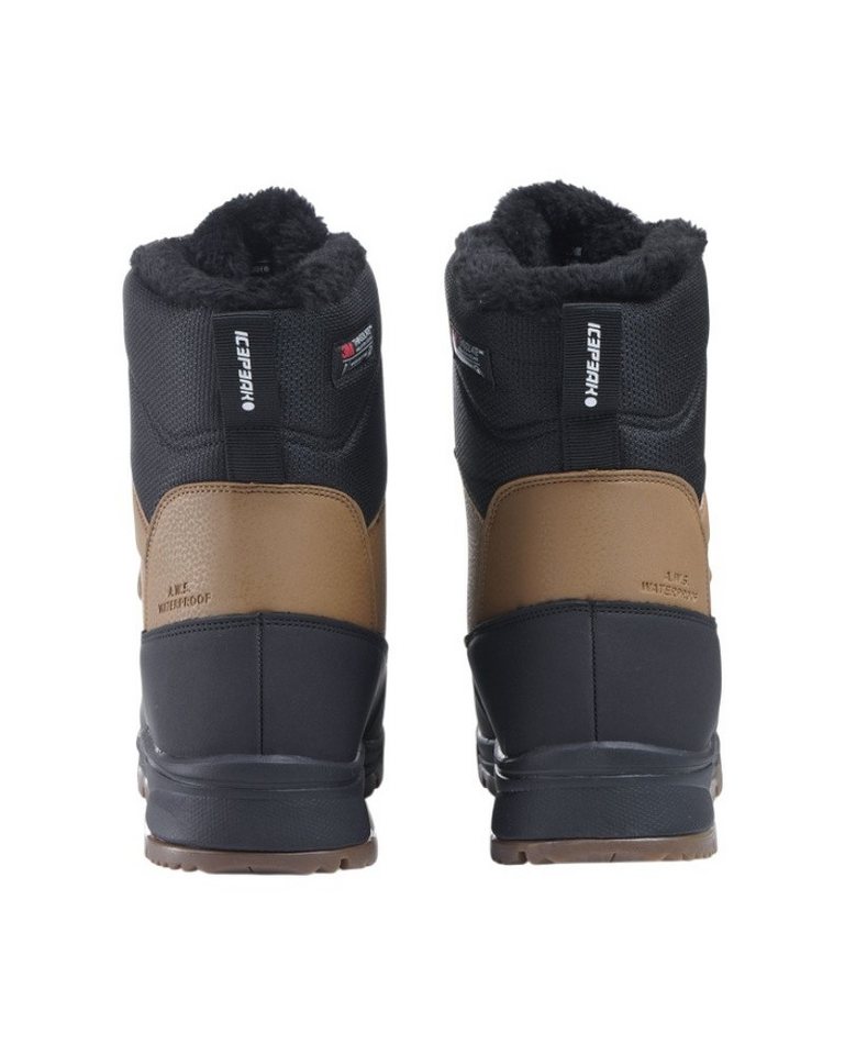 Icepeak Winterschuhe Alofi MR (wasserdicht) braun/schwarz Herren Wanderschuh