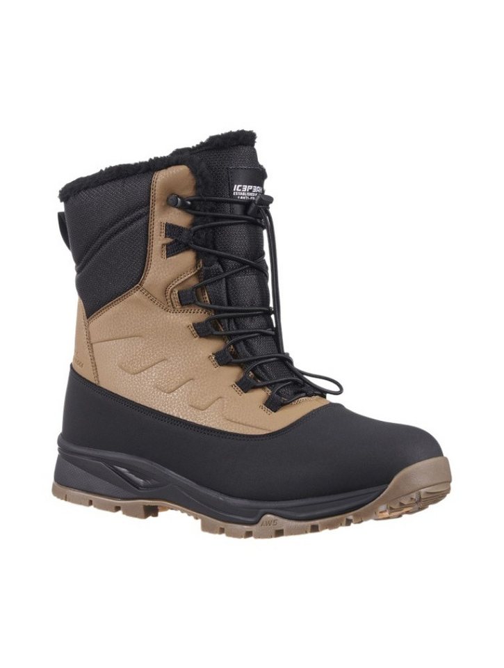 Icepeak Winterschuhe Alofi MR (wasserdicht) braun/schwarz Herren Wanderschuh Bild 3