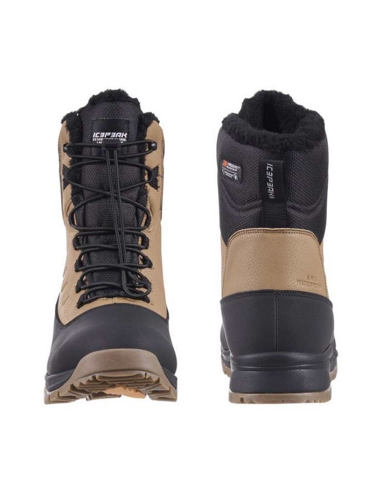 Icepeak Winterschuhe Alofi MR (wasserdicht) braun/schwarz Herren Wanderschuh Bild 4