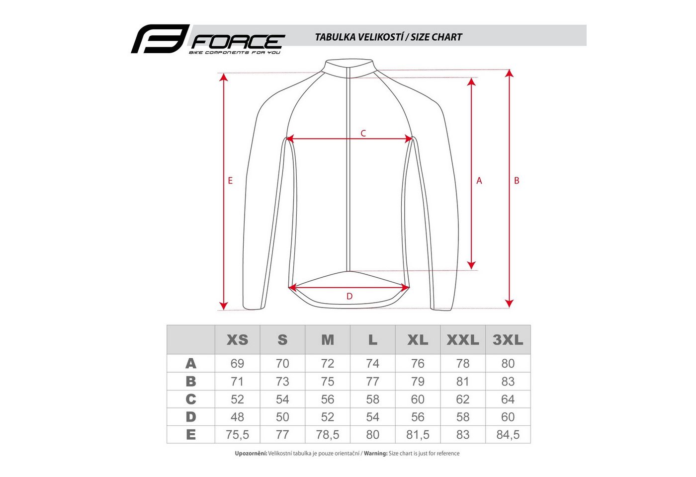 FORCE Radtrikot Force MTB Jersey Downhill Trikot Reckless Rot Bild 2