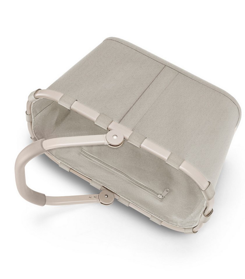 REISENTHEL® Einkaufskorb CARRYBAG SPECIAL EDITION, Sandgrau, Aluminium, 22 l, Polyester, Wasserabweisend, B 49 x H 29 x T 28 cm Bild 2