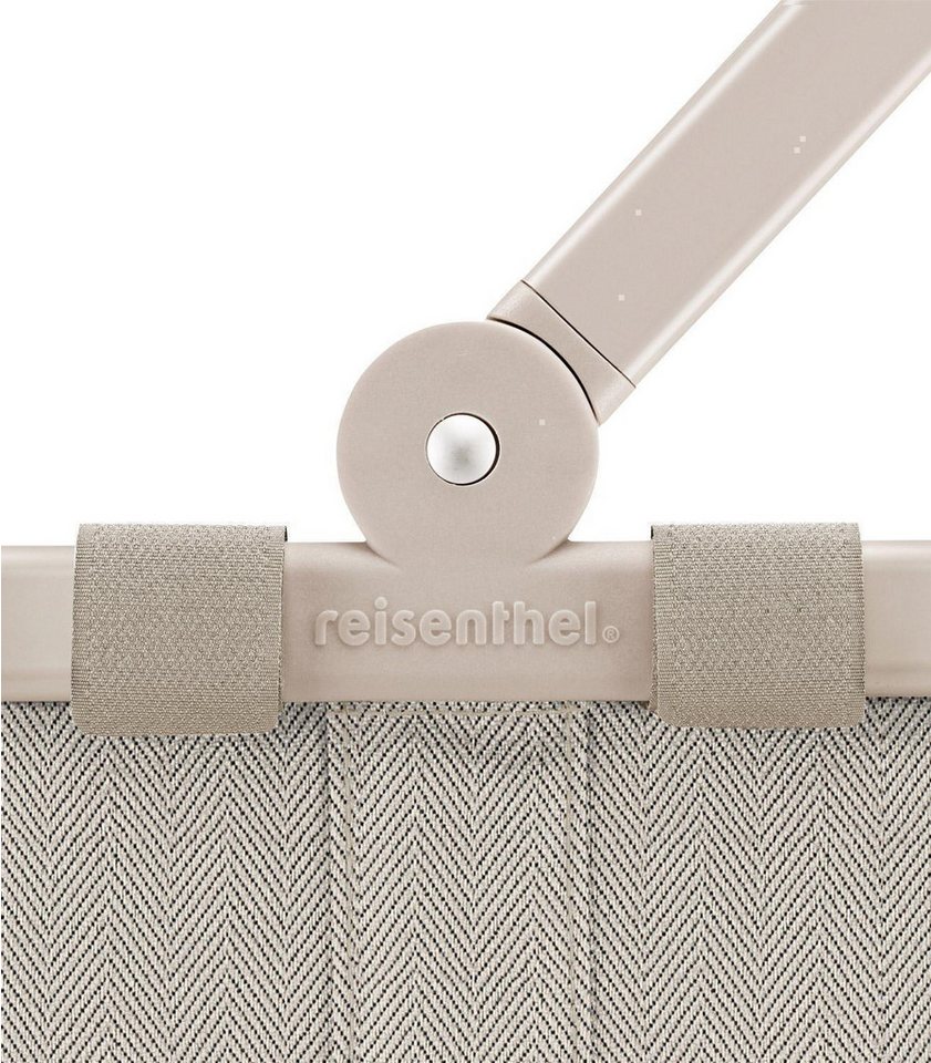 REISENTHEL® Einkaufskorb CARRYBAG SPECIAL EDITION, Sandgrau, Aluminium, 22 l, Polyester, Wasserabweisend, B 49 x H 29 x T 28 cm Bild 5