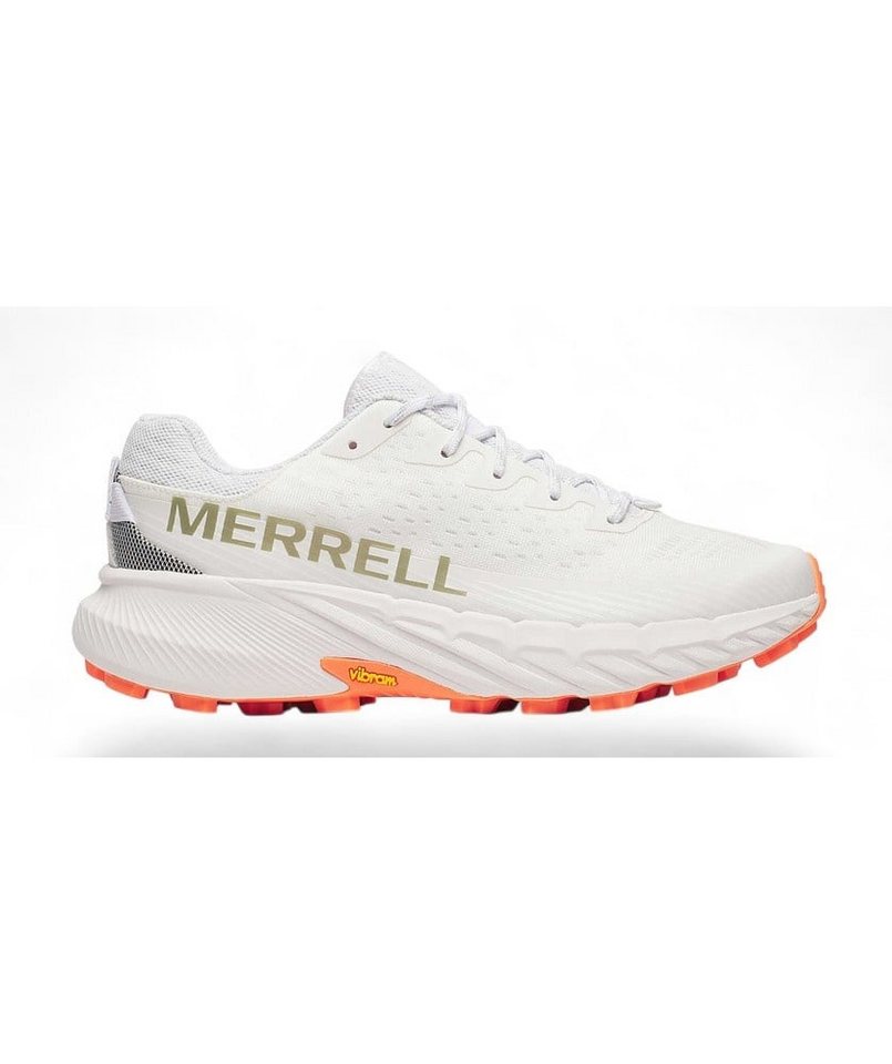 Merrell Agility Peak 5 (angenehmer Tragekomfort, Rock Plate) weiss/flame Laufschuh Bild 3