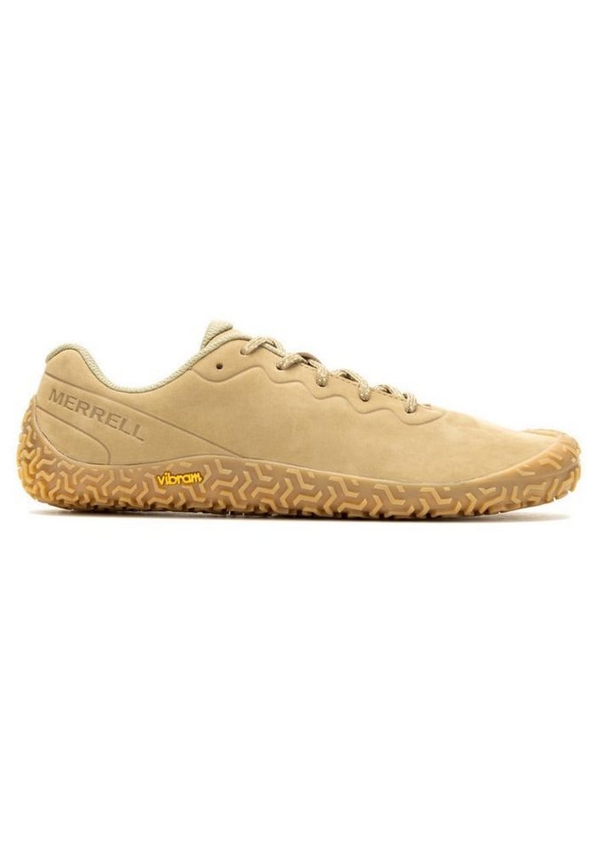 Merrell Vapor Glove 6 Leder coyotebraun Herren Laufschuh Bild 5