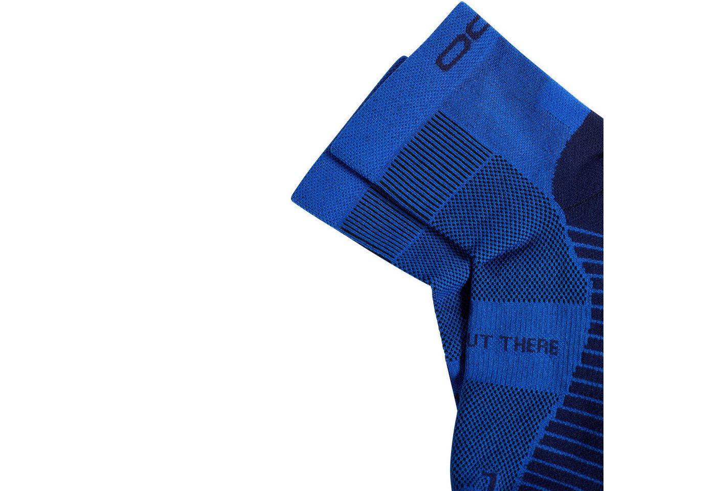 Odlo Laufsocken Performance Run Socks quarter blue 764060-26200 Komfort und Atmungsaktivität bei jedem Lauf