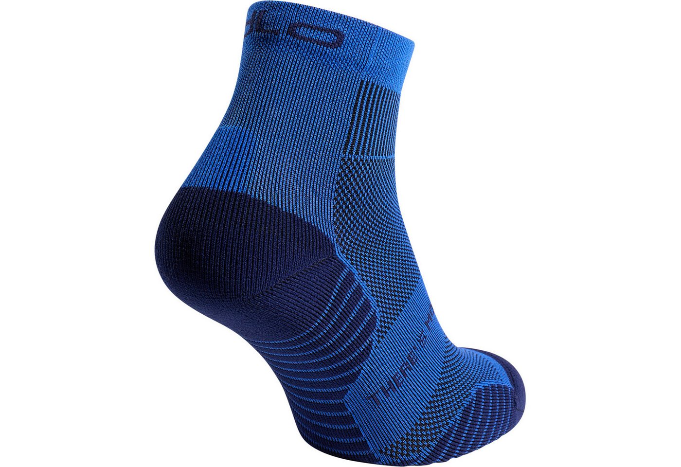 Odlo Laufsocken Performance Run Socks quarter blue 764060-26200 Komfort und Atmungsaktivität bei jedem Lauf Bild 3