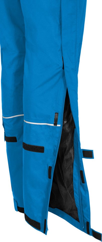 Bergson Regenhose LYNDE Damen Regenhose, Netzfutter, 12000 mm Wassersäule, Langgrößen, blau Bild 2
