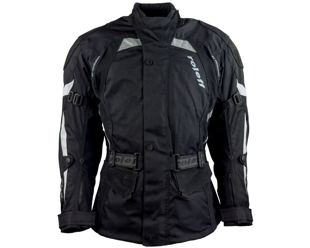 roleff Motorradjacke RO594 - Robuste 3-in-1 Jacke mit Nubukleder & Protektoren auch in großen Größen Bild 5