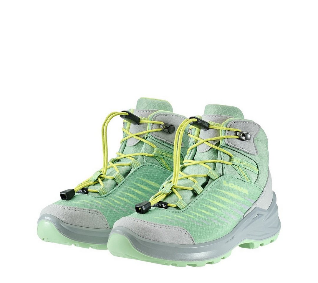 Lowa Zirrox II GTX MID Junior (Multifunktion, wasserdicht) rauchgrün/mint Wanderschuh Bild 3
