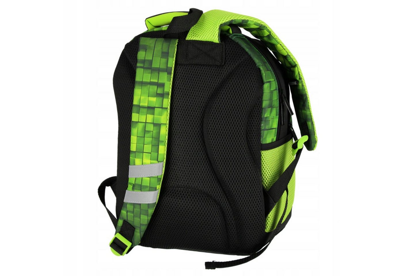 Starpak Schulrucksack Schulrucksack Pixel Gamer Jungen Klasse 1-3 STARPAK 38cm Bild 4