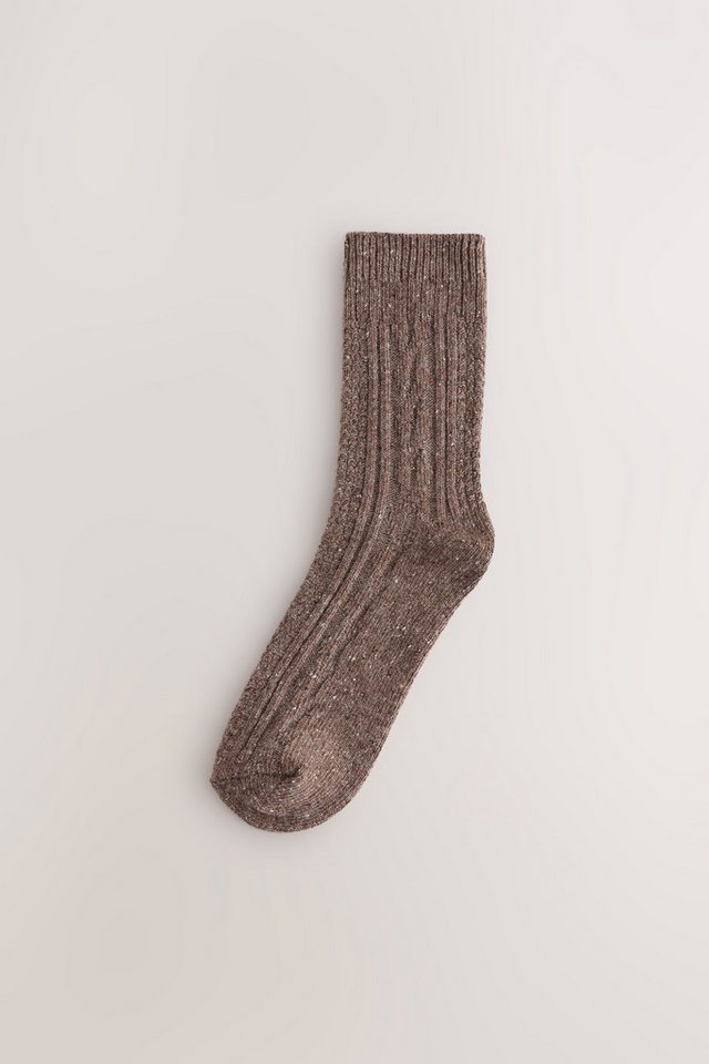 Next Thermosocken 3er-Pack Thermo-Söckchen mit Zopfmuster (3-Paar)