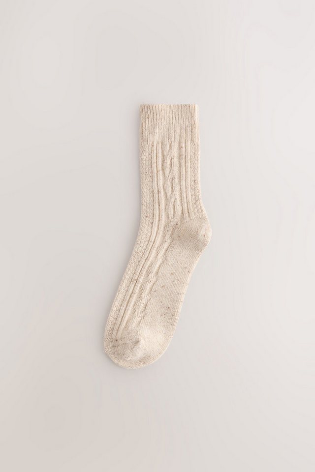 Next Thermosocken 3er-Pack Thermo-Söckchen mit Zopfmuster (3-Paar) Bild 3