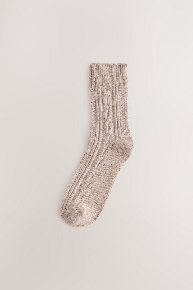 Next Thermosocken 3er-Pack Thermo-Söckchen mit Zopfmuster (3-Paar) Bild 4