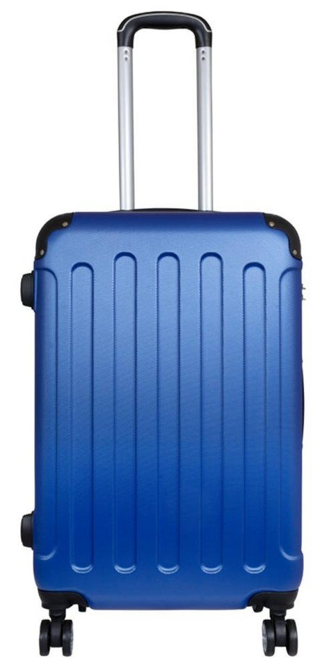 Warenhandel König Hartschalen-Trolley Gronau, 4 Rollen, aufrecht rollbar, beidseitig packbar, robust, leicht Bild 2