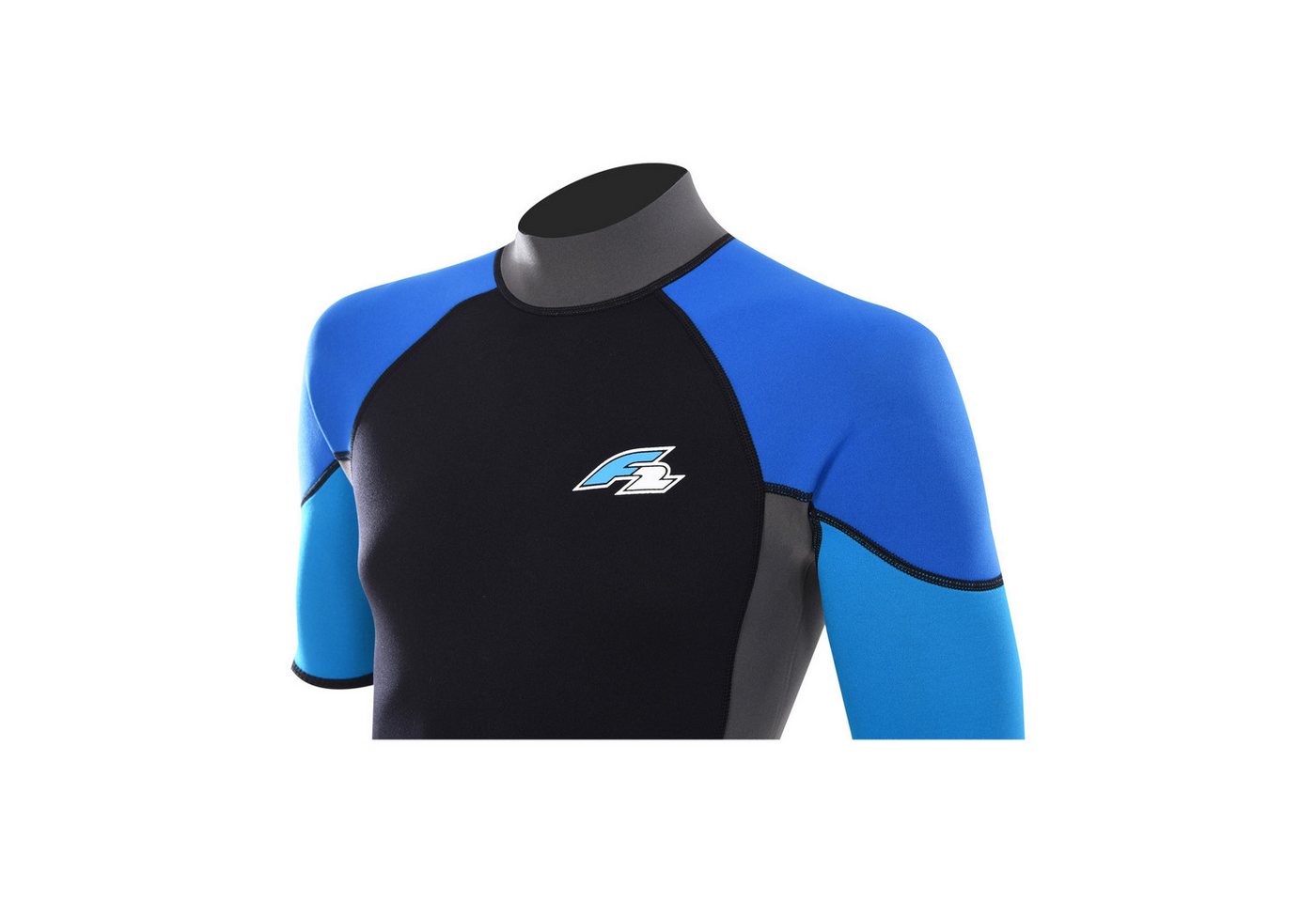 F2 Neoprenanzug F2 Herren Neopren Anzug Rebel - Shorty 3/2 mm XS Blau Bild 2