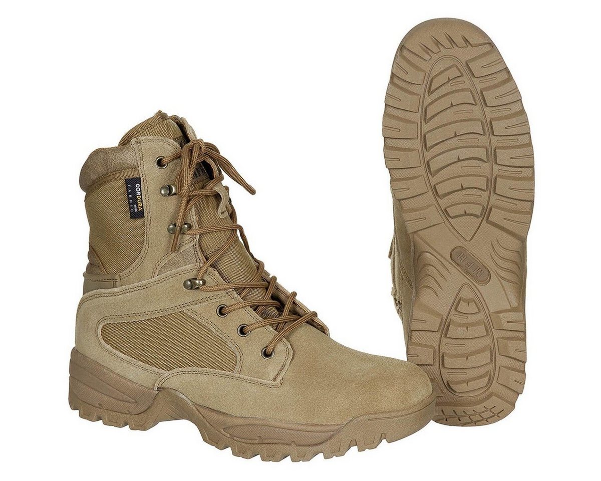 MFH Stiefel, "Mission", Cordura, gefüttert, coyote tan 42 Outdoorschuh