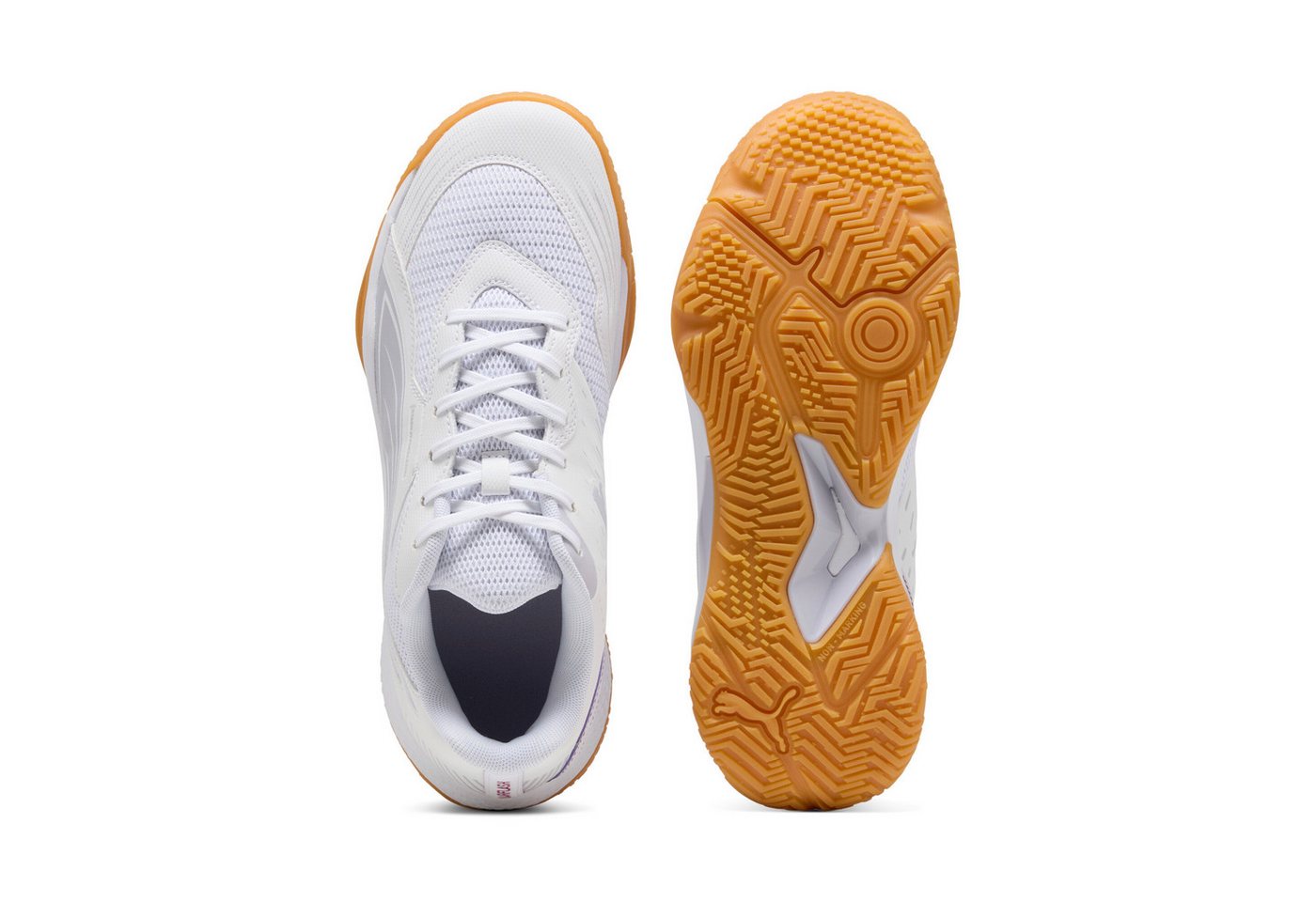 PUMA Solarflash III W+ PUMA WHITE-LILAC CRUSH-BERRY Indoorschuh Bild 3