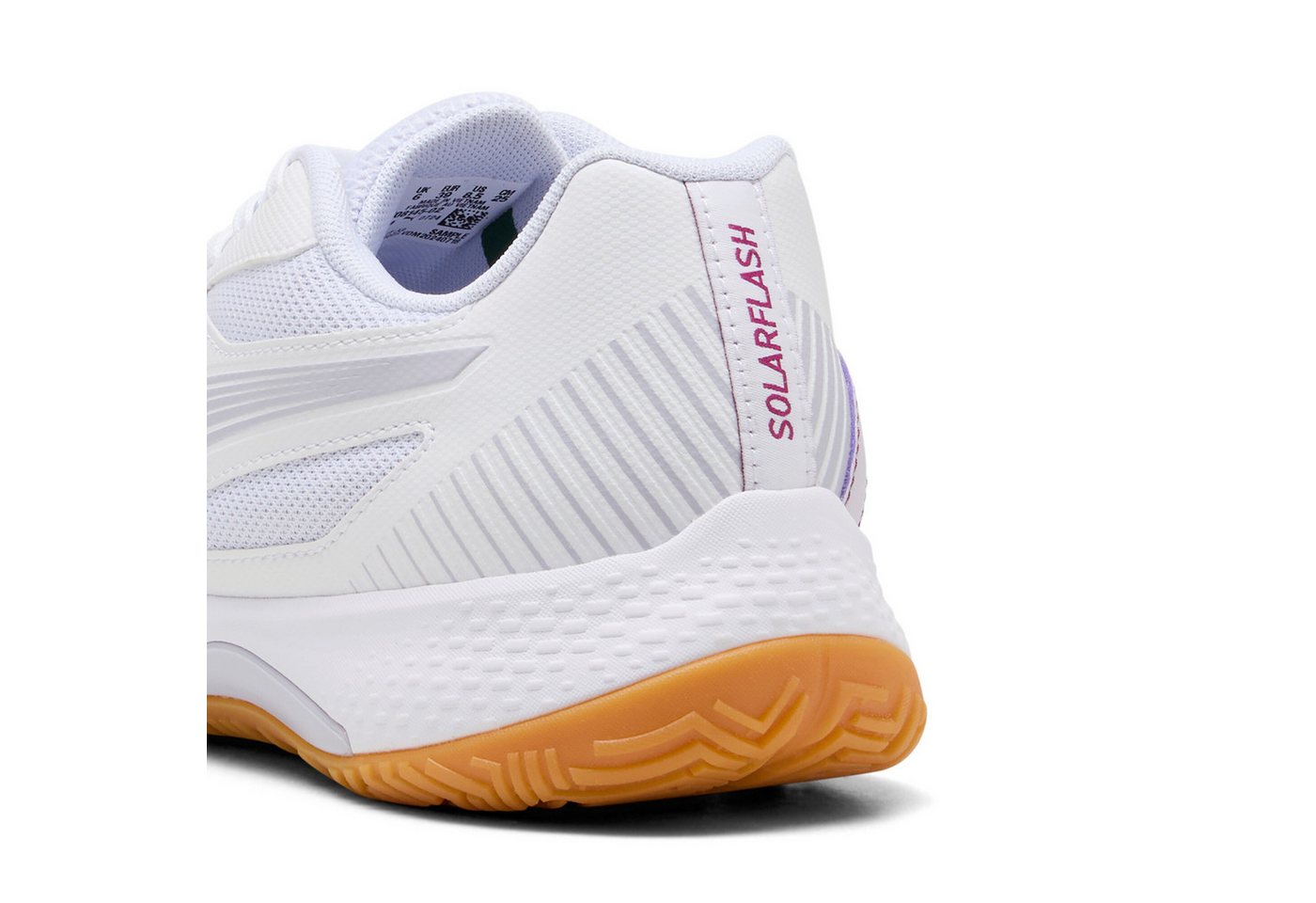 PUMA Solarflash III W+ PUMA WHITE-LILAC CRUSH-BERRY Indoorschuh Bild 5