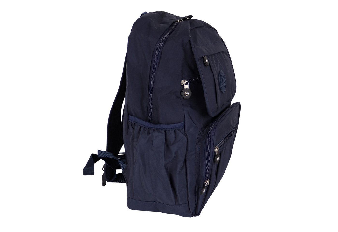 MIRROSI Tagesrucksack Damen Stoffrucksack leicht – Cityrucksack 28x38x12 cm, mit vielen Fächern, Reißverschluss & verstellbaren Schultergurten