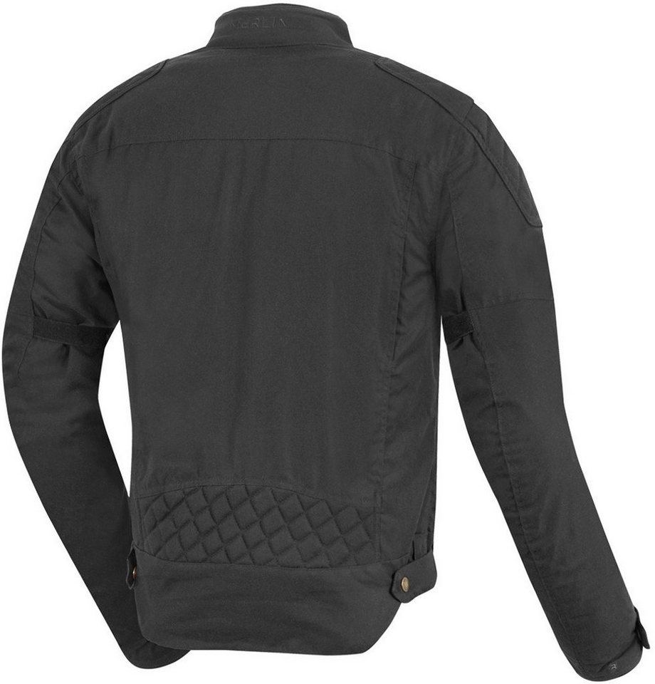 Merlin Motorradjacke Perton Motorrad Wachsjacke herausnehmbares Innenfutter,wasserdicht Bild 3