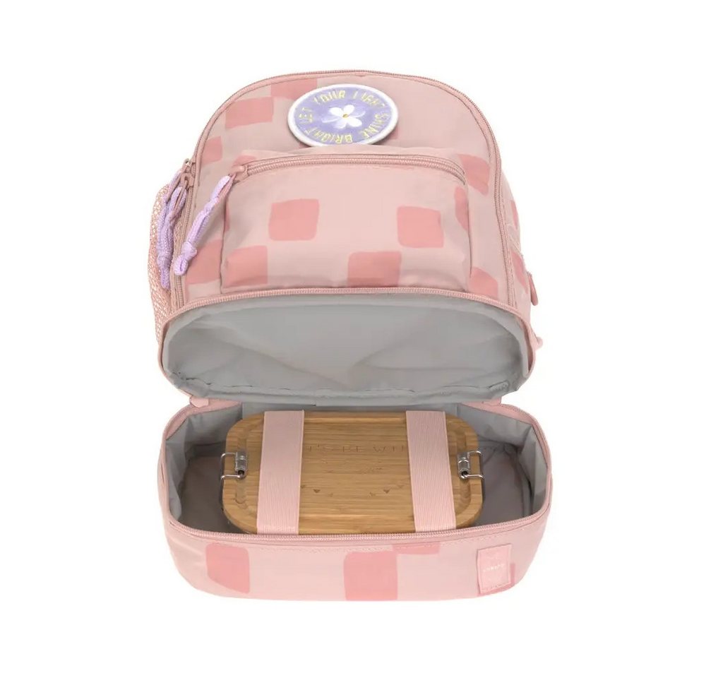 LÄSSIG Kinderrucksack Mini Backpack Pattern Party rose