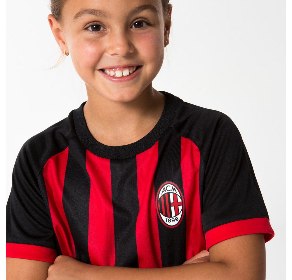 AC Milan Fußballtrikot Fussballtrikot AC Milan Heim Kinder Bild 4