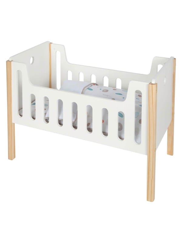 Small Foot - Wooden Doll Bed Little Button
