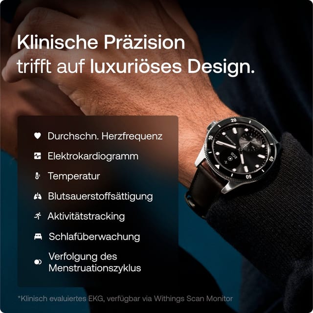 Withings Scanwatch Nova 42mm Black
