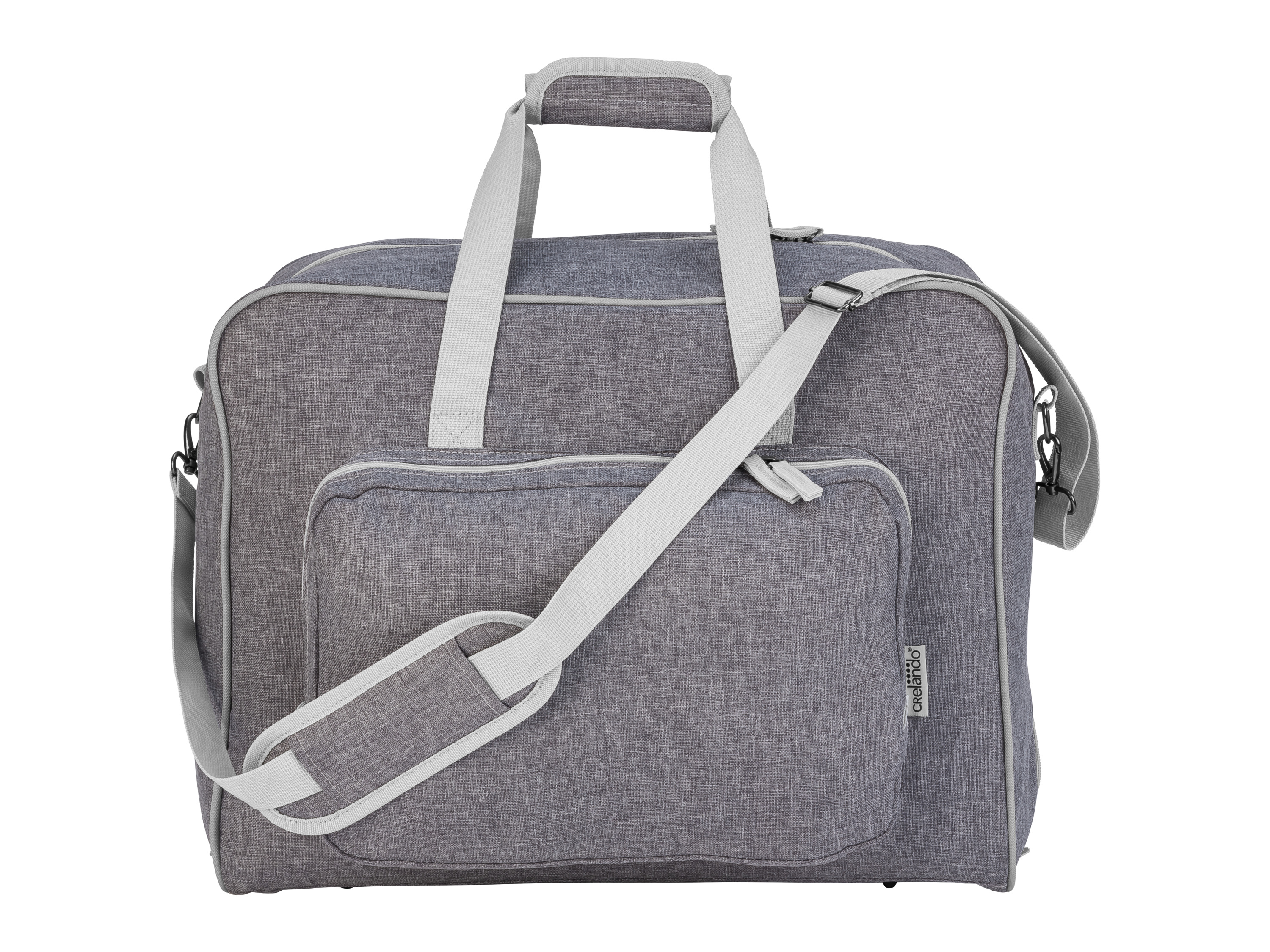 CRELANDO® Nähmaschinentasche, 40 l (Grau) Bild 3