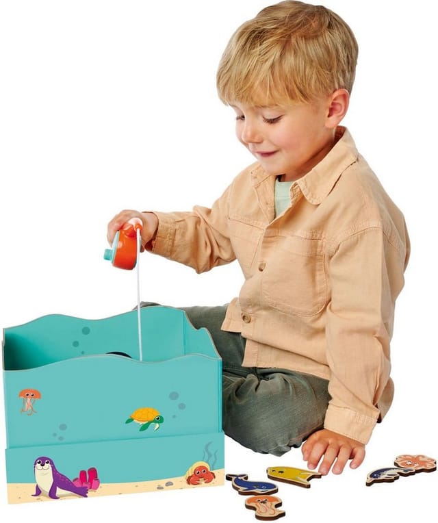 Eichhorn Wooden Fishing Game