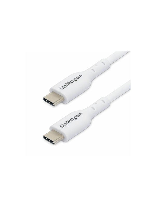 StarTech.com 3m White USB-C Charging Cable USB C Cable 60W 3A PD - USB-C cable - 24 pin USB-C to 24 pin USB-C - 3 m