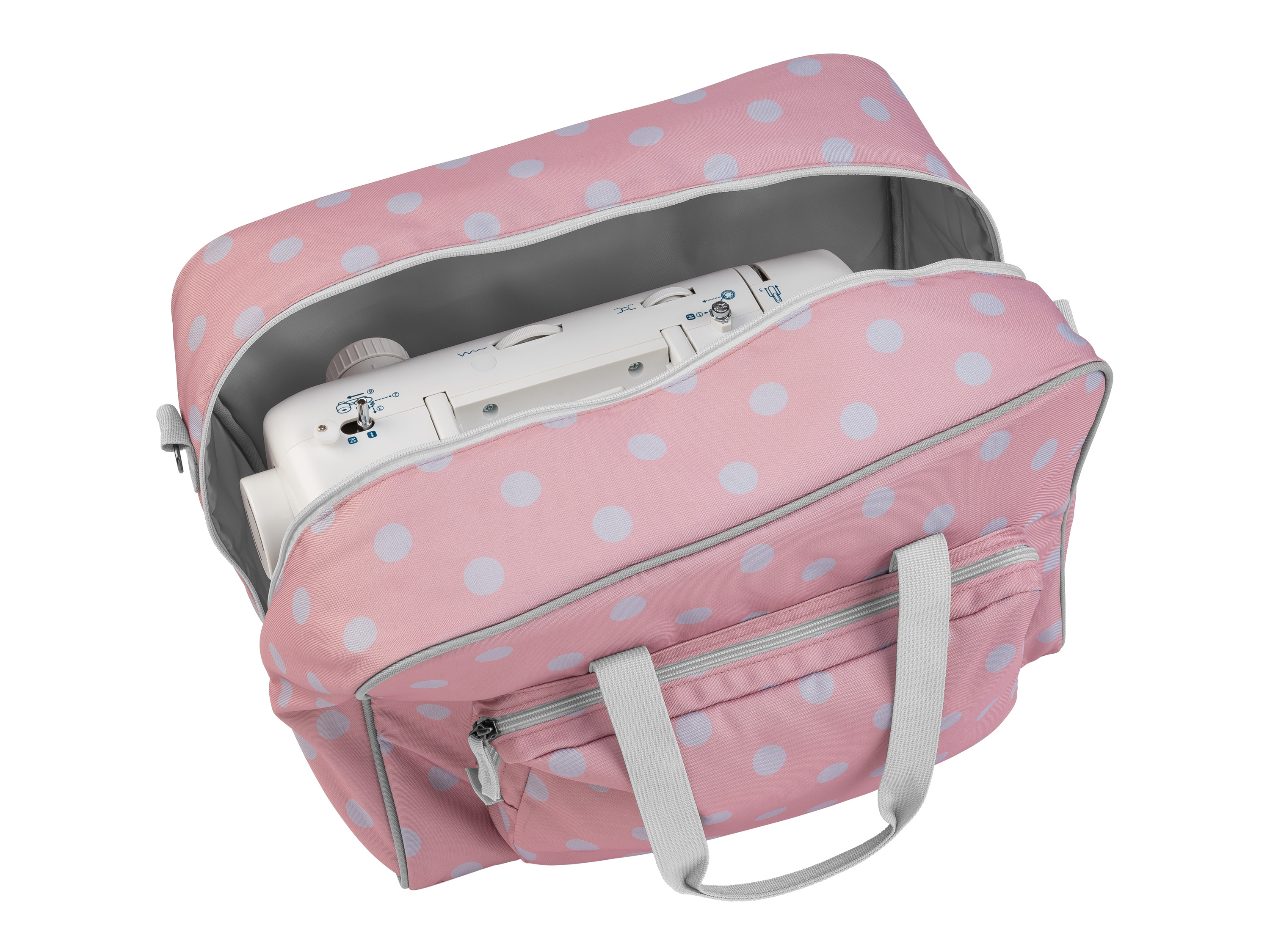 CRELANDO® Nähmaschinentasche, 40 l (Pink)
