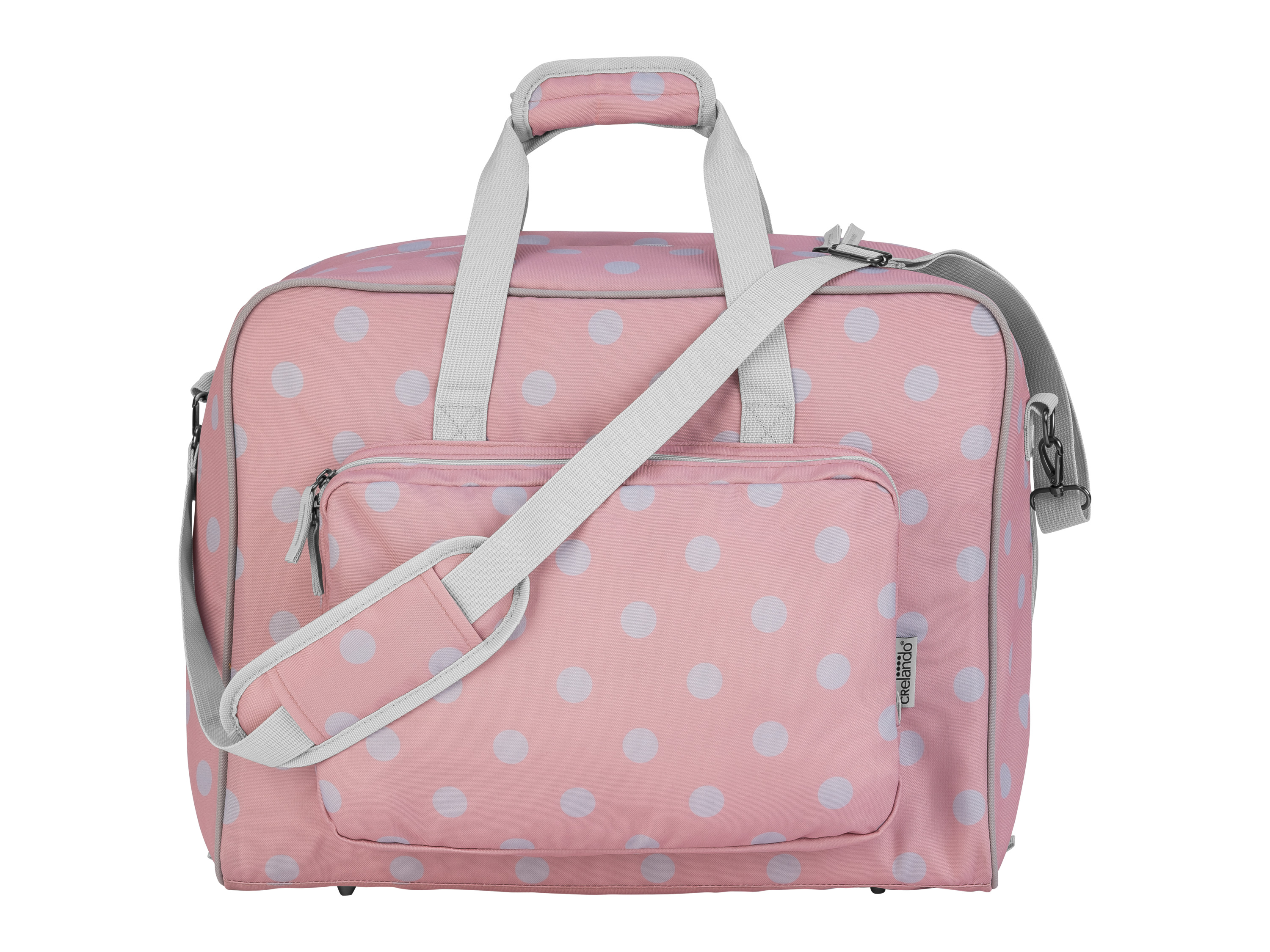 CRELANDO® Nähmaschinentasche, 40 l (Pink) Bild 3