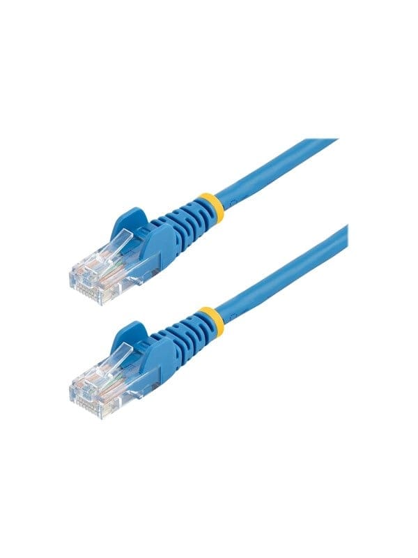 StarTech.com 0.5m Blue Cat5e / Cat 5 Snagless Ethernet Patch Cable 0.5 m - patch cable - 50 cm - blue - Blau - 0.5m