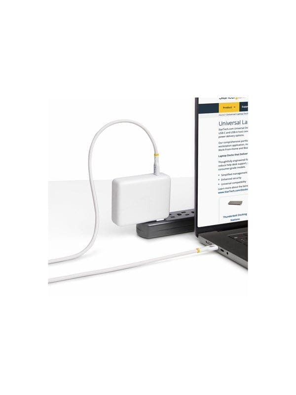 StarTech.com 4m USB C Charging Cable USB-IF Certified USB-C Cable 240W - USB-C cable - 24 pin USB-C to 24 pin USB-C - 4 m