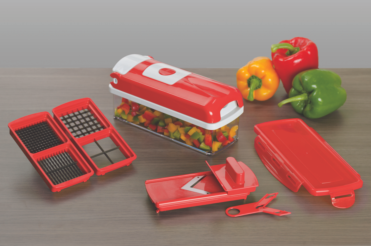 GENIUS NICER DICER Smart, Set 6-teilig (Rot)