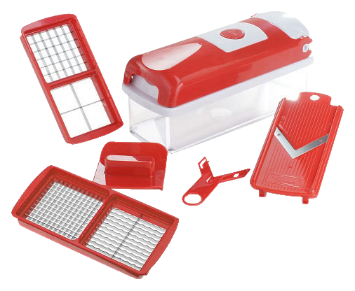 GENIUS NICER DICER Smart, Set 6-teilig (Rot) Bild 2