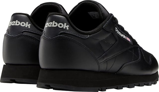REEBOK Classic Sneaker aus Leder (Schwarz, 41)