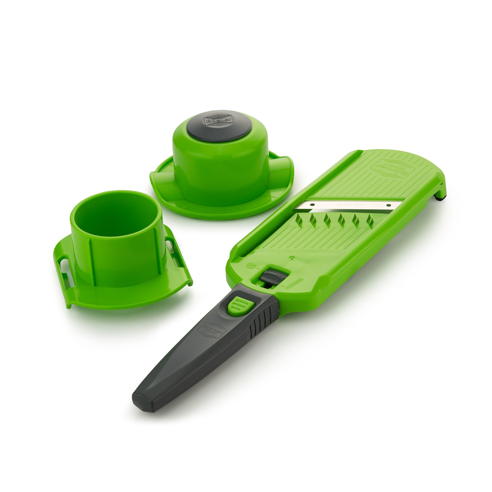 Börner Multi Dicer Julienneschneider Zwiebelschneider dünne Streifen Obst- und Gemüseschneider Multitool