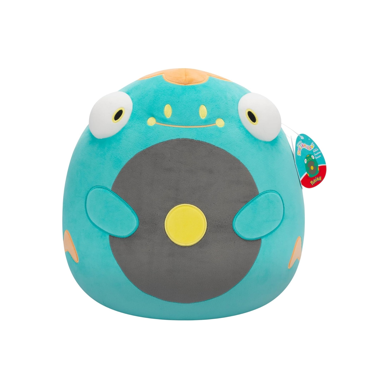 Jazwares SQPK00057 - Squishmallows - Pokémon - Wampitz Plüschfigur, ca. 25 cm