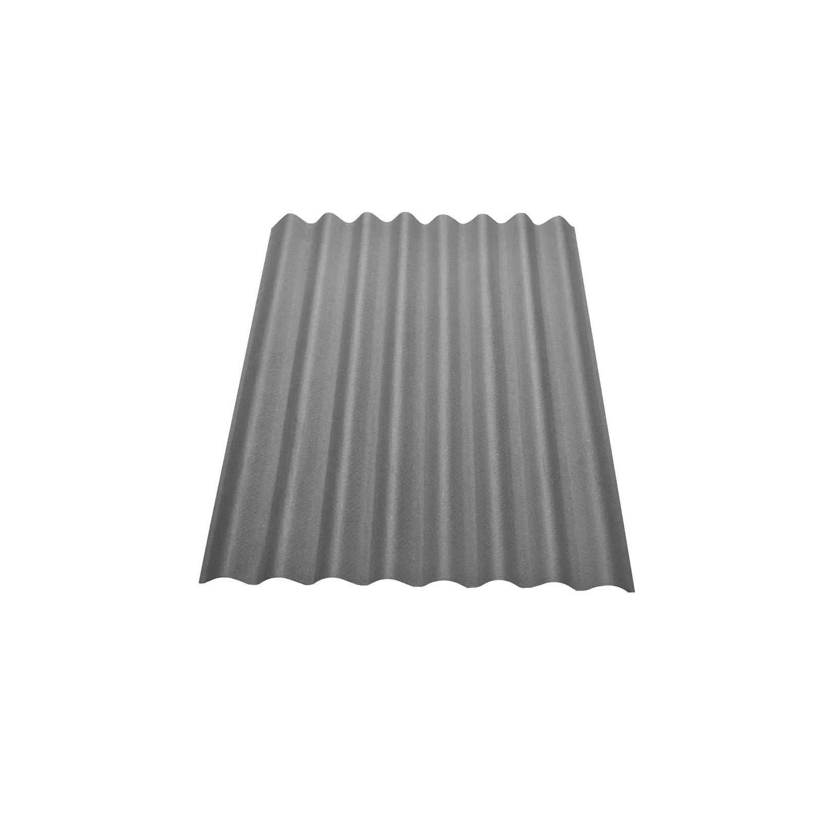 1 Platte Onduline® Easyline® Platte intensiv grau 1000 x 760 x 2,6 mm Profil 95/38