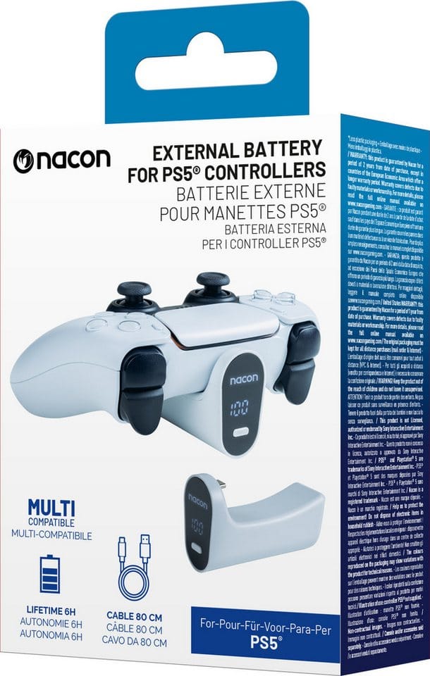 NACON External Battery - Wired - Sony PlayStation 5