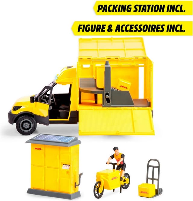 Dickie Toys DHL Delivery Set