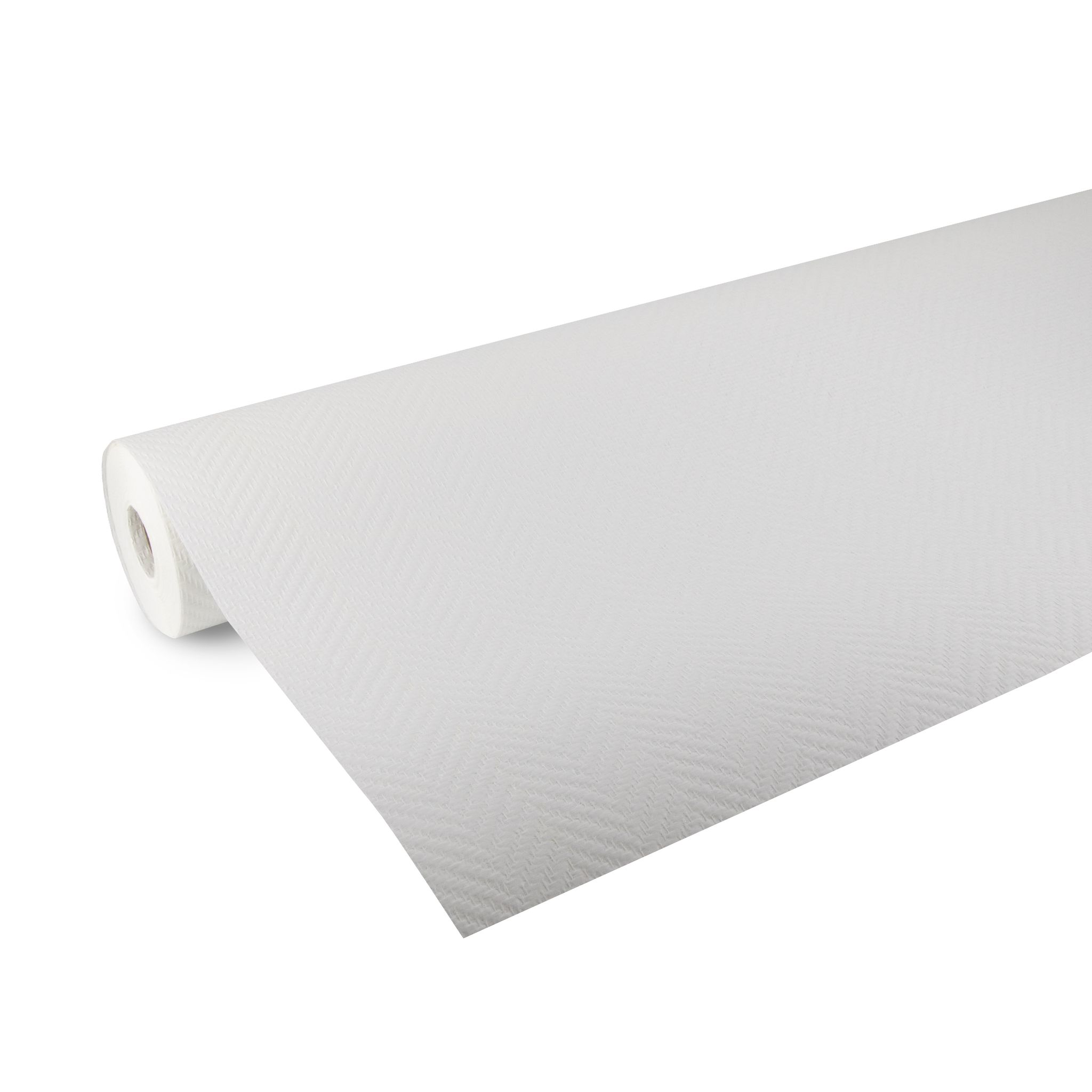 Fiberglasrolle Vorgestrichen - Herringbone - 25m - Weiss - Fresco