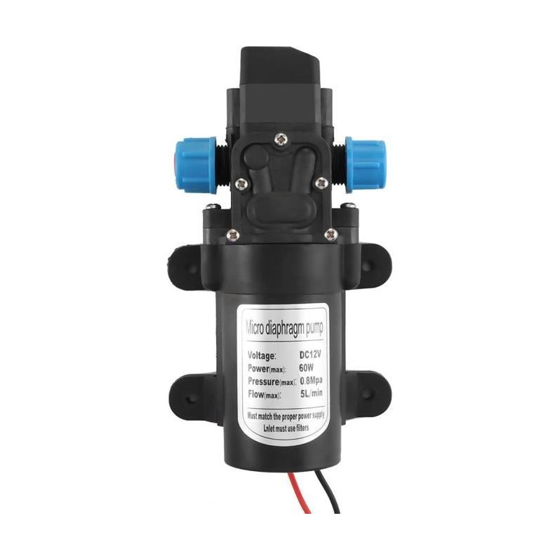 Mikromembranpumpe, 12 V 60 W Gleichstrom, 5 L/min