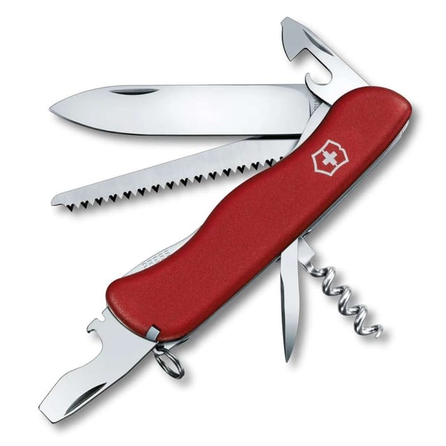 Victorinox Forester Swiss Army Knife with Wood Saw + Lock Blade