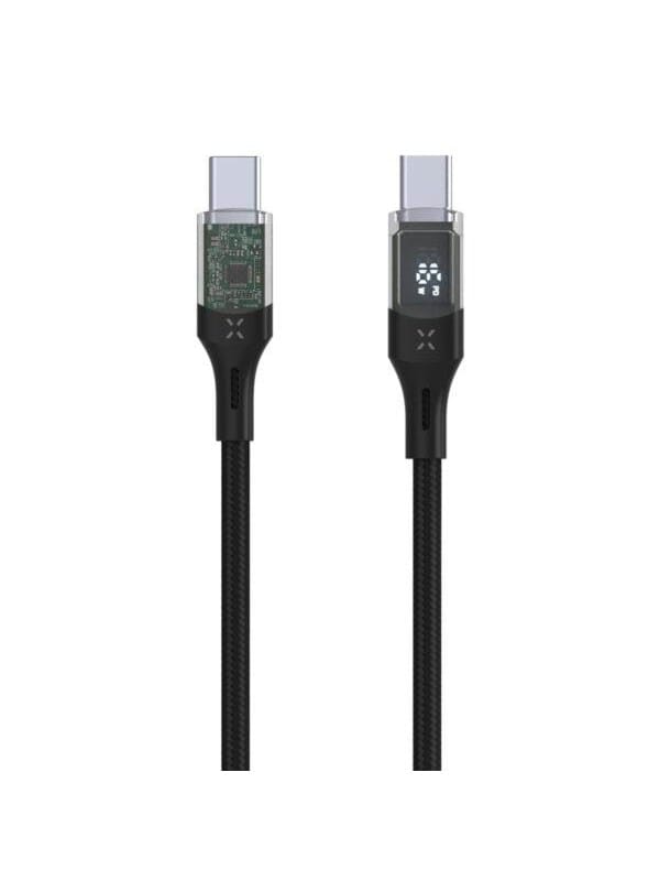 FIXED LED Display - 100W - USB-C USB-C - 2.0m - Schwarz