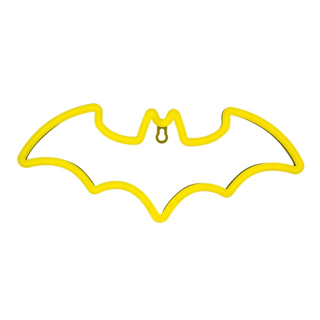 Paladone - Batman Wall Mountable LED Neon Light - Lampe