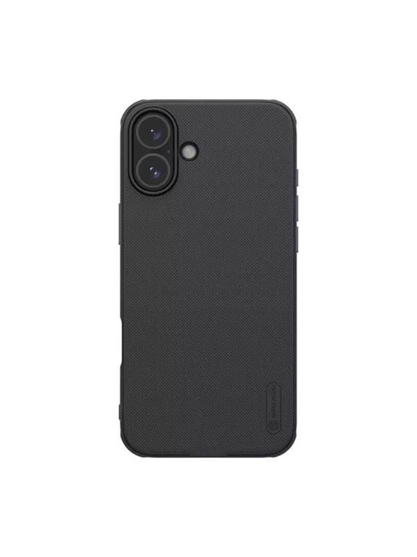 Nillkin Super Frosted Shield Pro Magnetic Case for iPhone 16 - Black (Compatible with MagSafe)