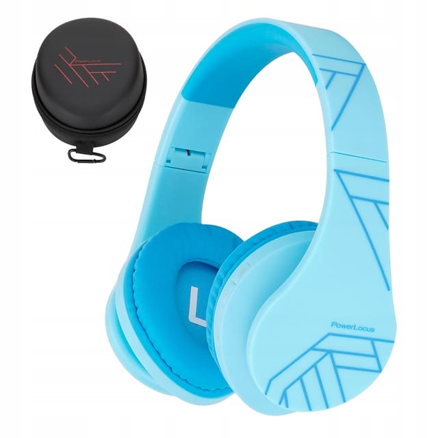 PowerLocus Wireless Headphones for kids P2 (blue)